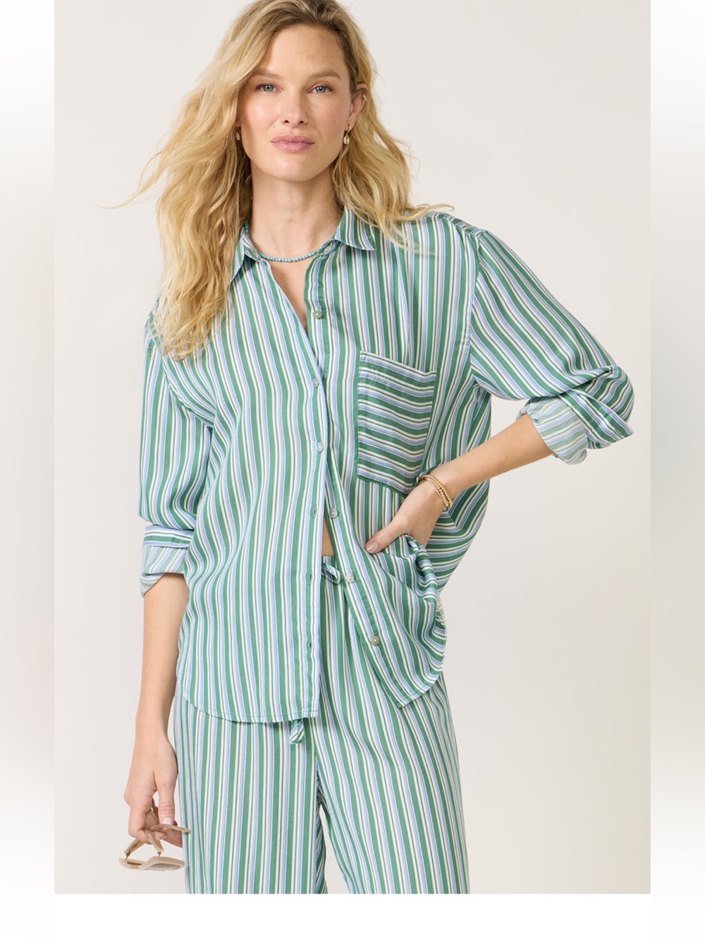 Cloth & Stone Oversize button-down